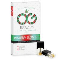 Thumbnail for OG Labs - Watermelon Ice CBD Pods (Pack of 4)